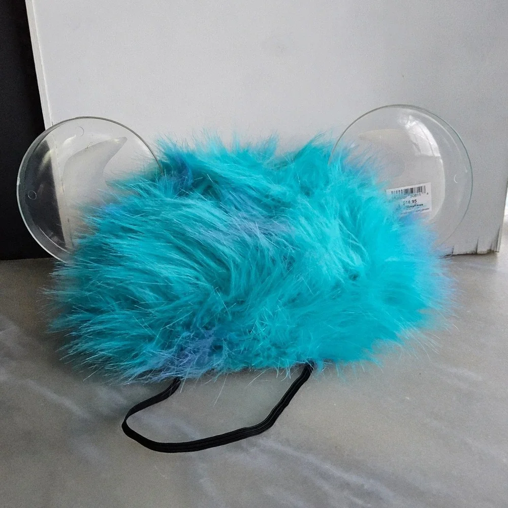 Disney Pixar Monsters Inc Sully Costume Plush Headband Cosplay Headwear Child Sz - Picture 9 of 11